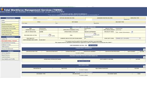 total workforce management system|twms log in civ navy.